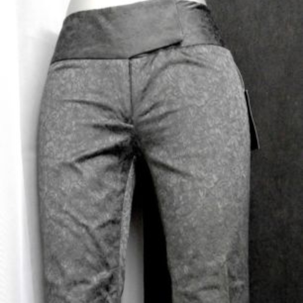 New CONTEXT Ladies Dress Pants Charcoal Fl…